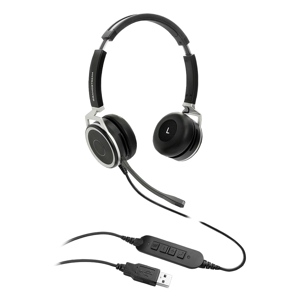 Grandstream GUV3005 HD-USB-Headsets mit Mikrofon mit Rauschunterdrückung