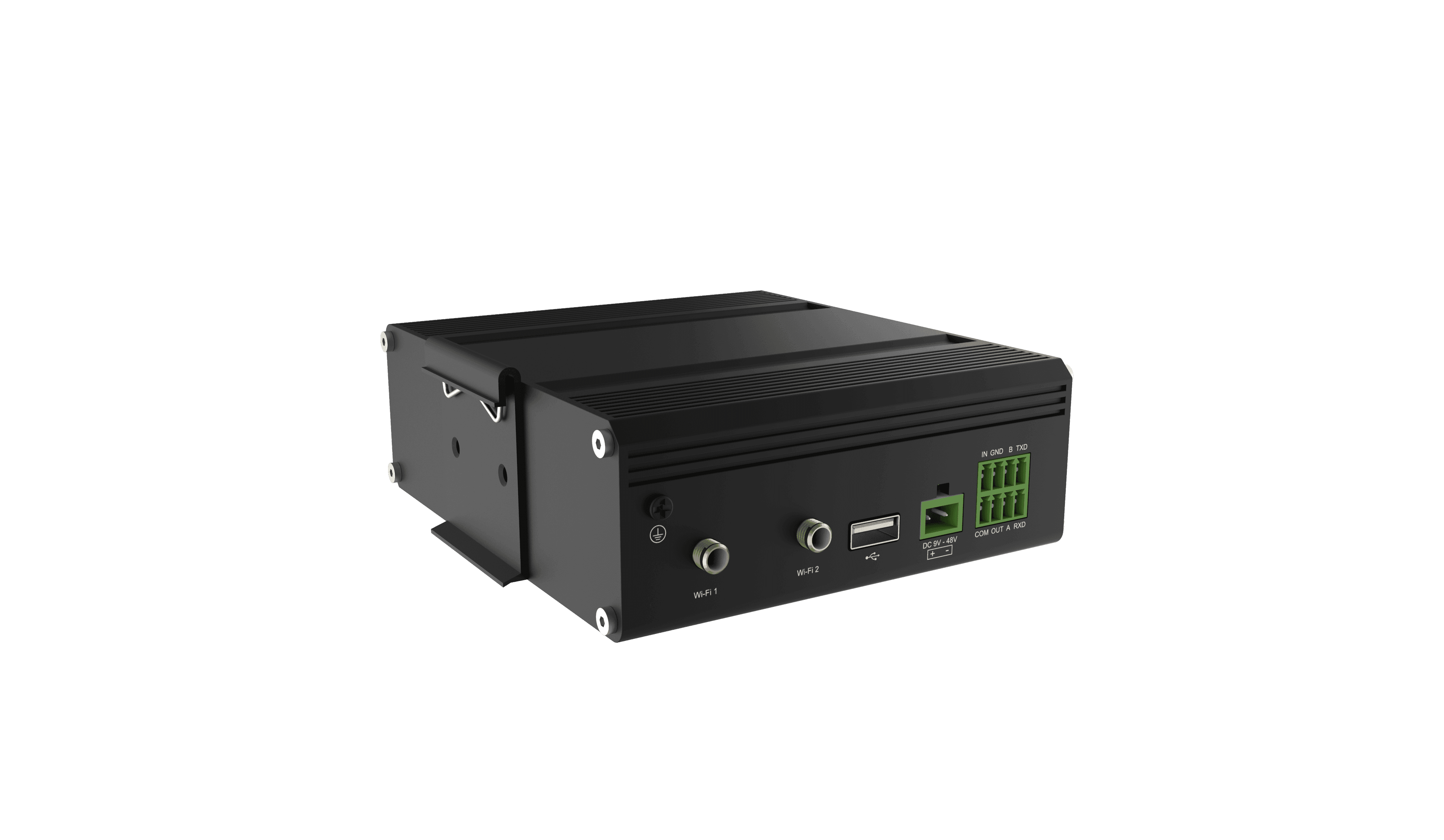 Milesight IoT Industrial Cellular Router, UR75-L04EU-G-P-W 4G / Wi-Fi / GPS / POE