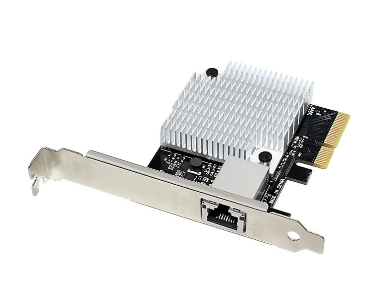 ALLNET PCIe 10G X4 10G/5G/2,5G/1GBit Single Port PCIe LAN Card - Copper RJ45  \"NbaseT\" ALL0138v4-1-10G-TX