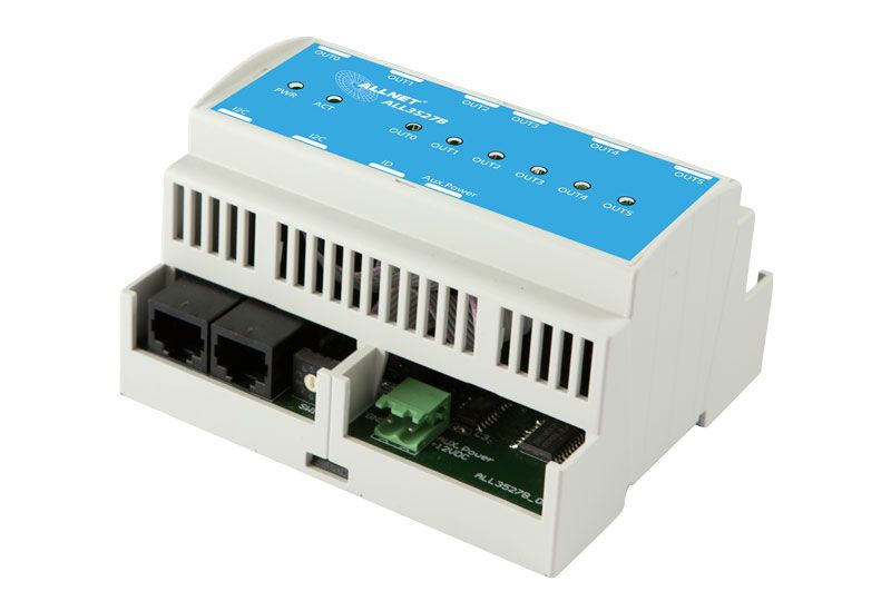 ALLNET ALL3527B / 6x 250V/10A Relay DIN rail