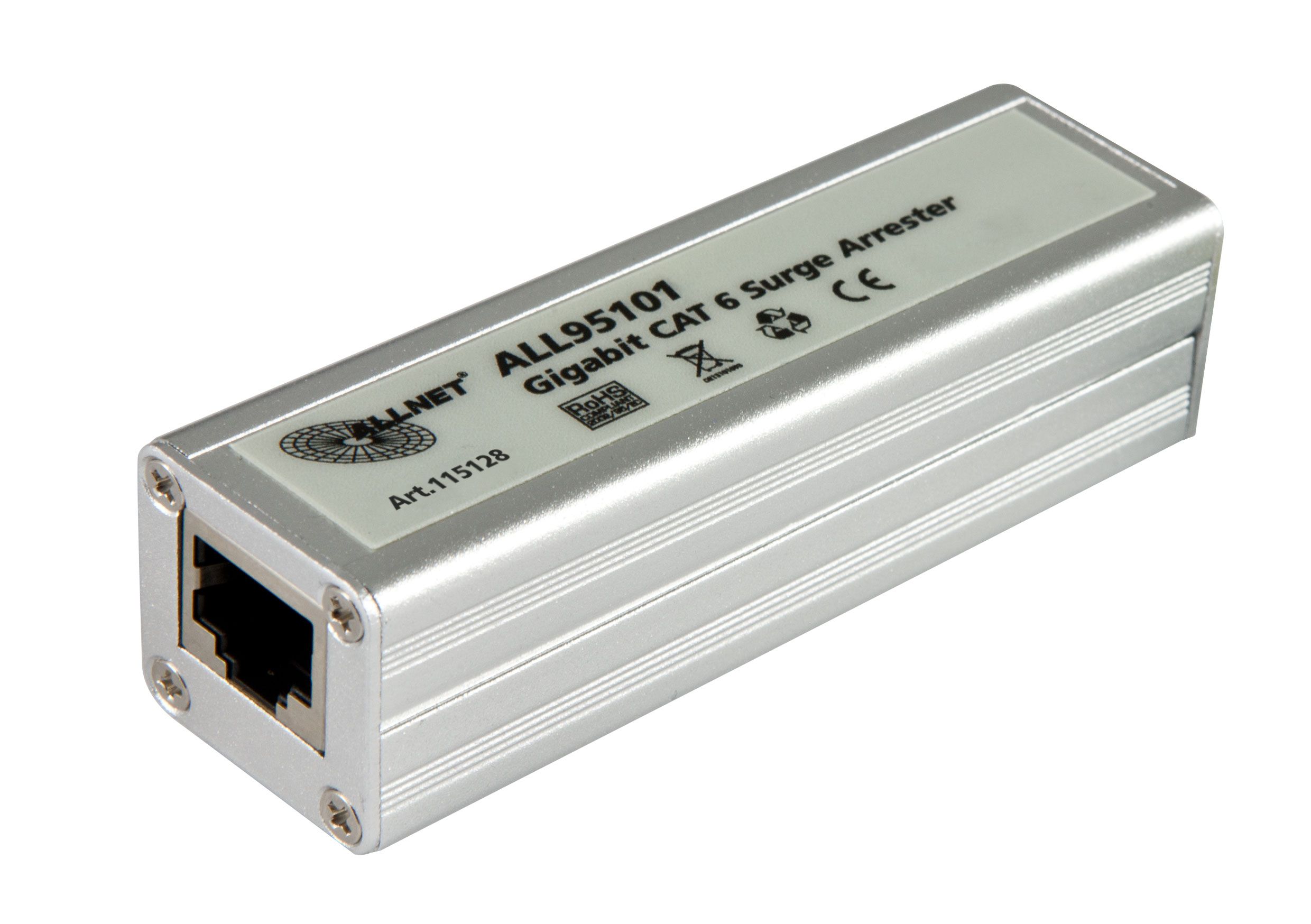 ALLNET / ALL95101 TP Cat 6 /ADSL / VDSL / ISDN Surge protect