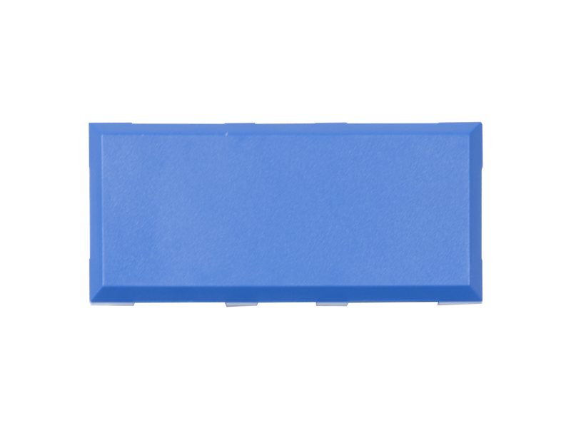 ALLNET Brick 'R' knowledge Kunststoffschale 2x1 blau oben und 