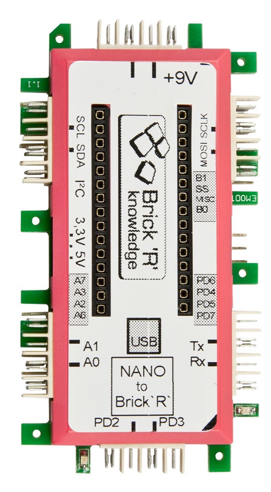 ALLNET Brick'R'knowledge Arduino® Nano Adapter - without Ar