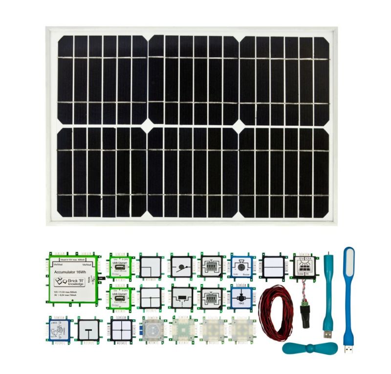 ALLNET Brick’R’knowledge "Solar Set" (English / Englisch)