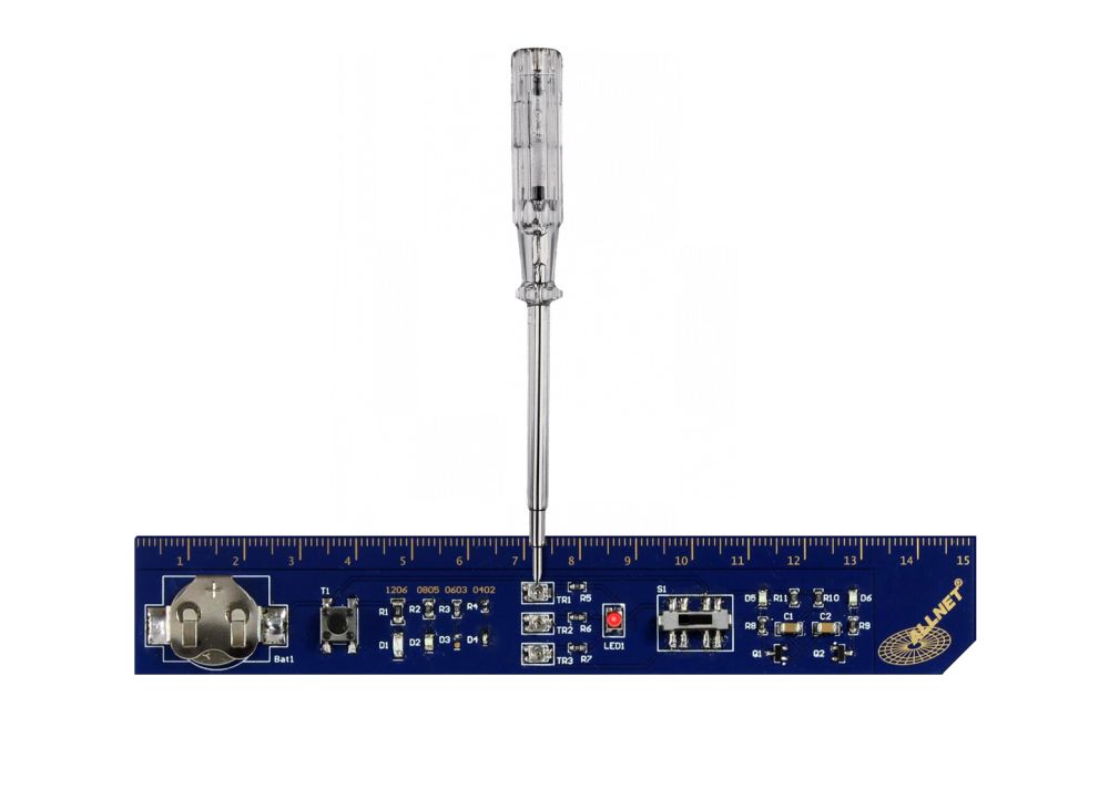 ALLNET SMD Lötbausatz "Licht Lineal" "Light Ruler"