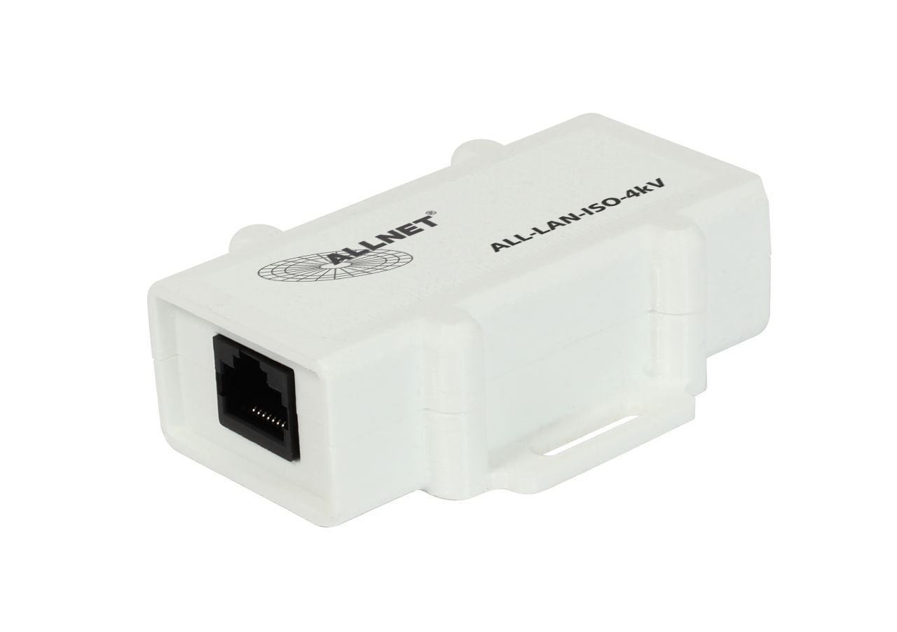 ALLNET / ALL-LAN-ISO-4kV, Isolateur LAN Gigabit/PoE Blocker 4kV