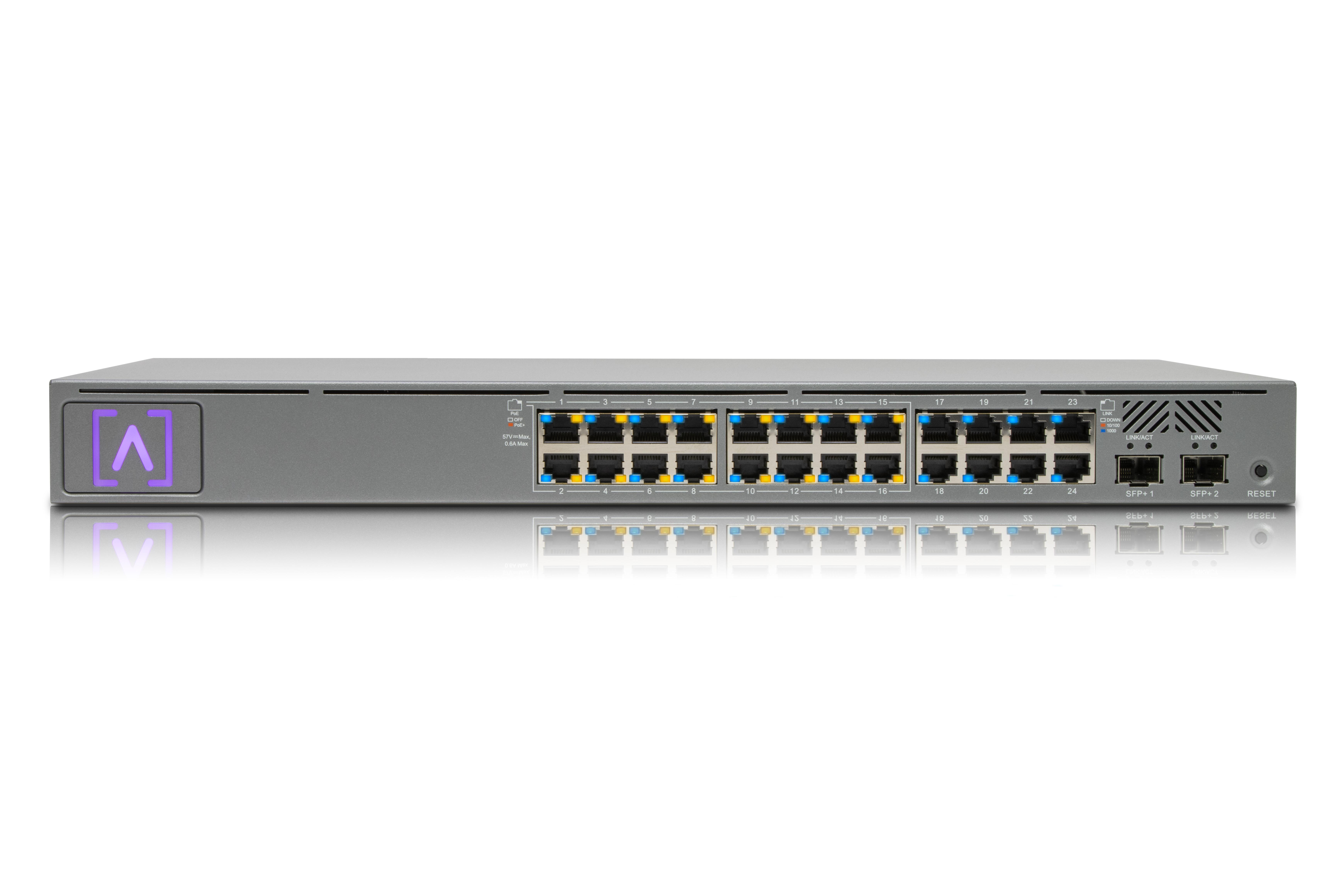 Alta Labs 24 Port, Layer 2, 240W PoE Enterprise Network Switch, S24-POE