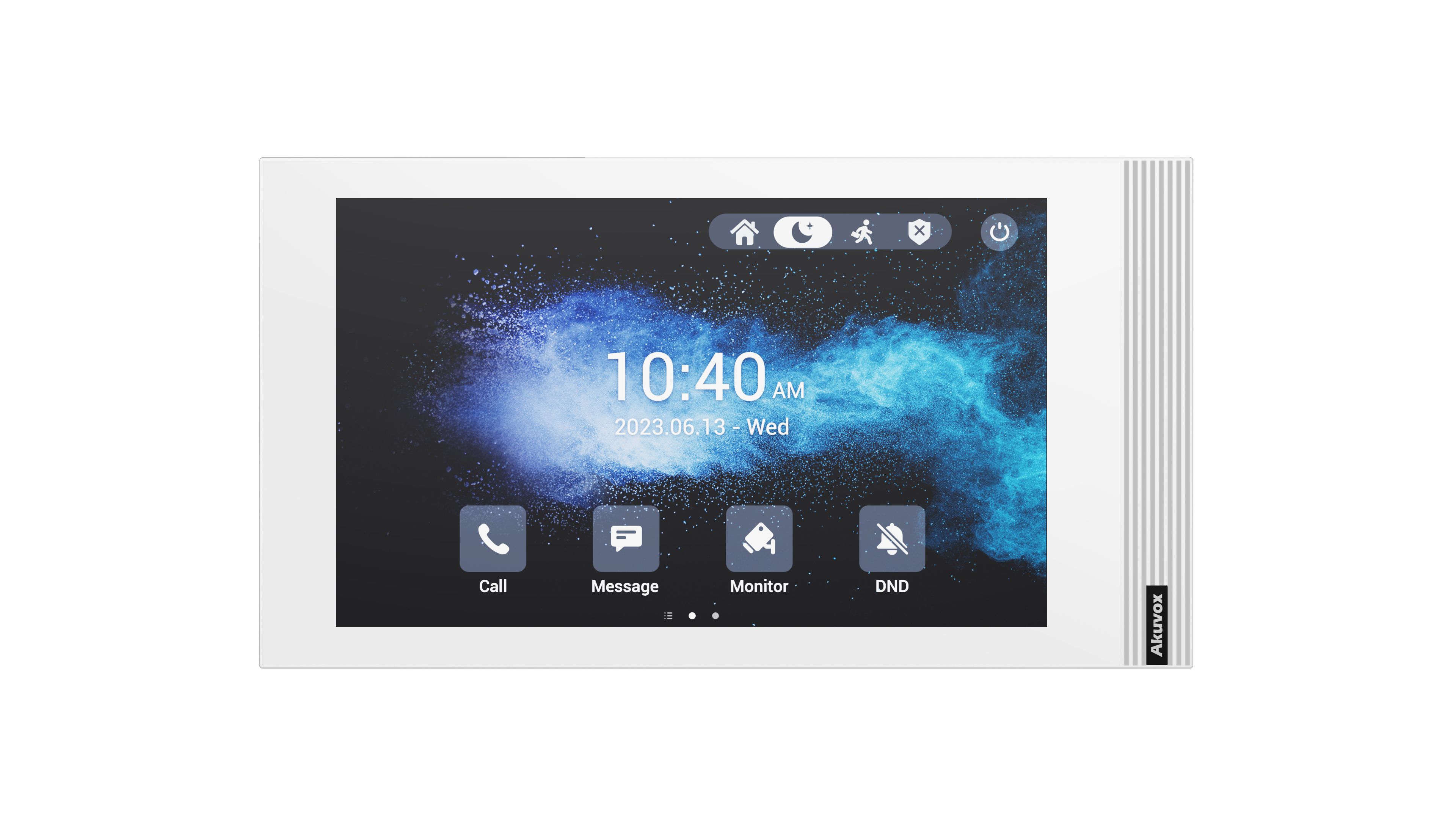 Akuvox Indoor-Station S562 with logo, Touch Screen, POE, white