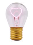 Synergy 21 LED Retrofit E40 Deco Bulb A68-Heart rechargeable