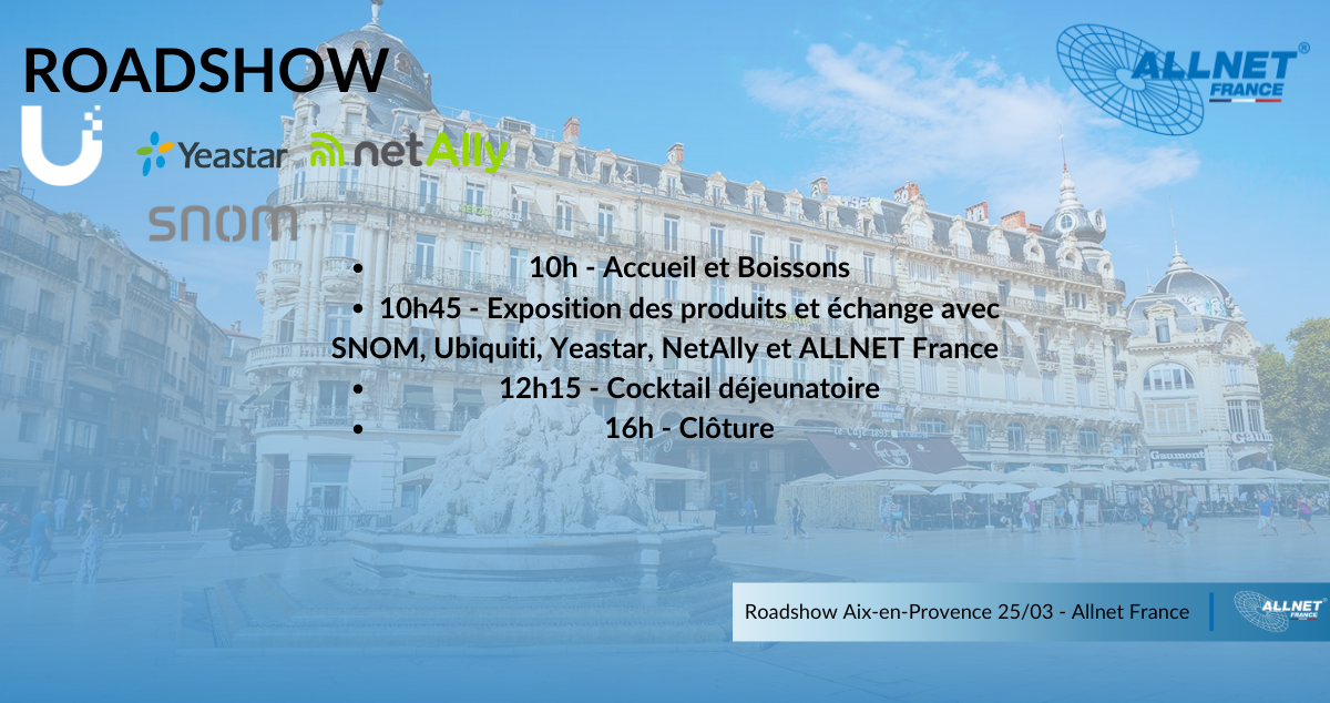 ✨ ALLNET France fait escale à Montpellier ! ✨