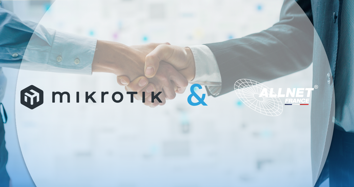 ✨ ALLNET France est désormais distributeur officiel de MikroTik !🚀 