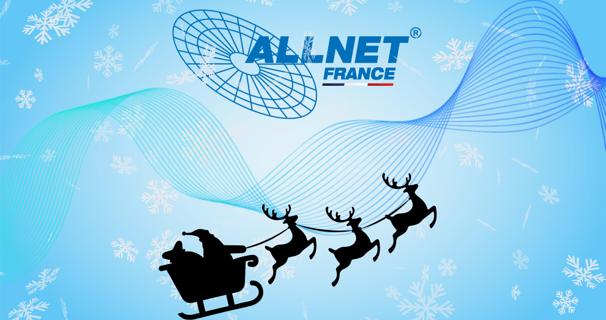 🎄 Allnet France reste à vos côtés pendant les fêtes de fin d'année ! 🎁