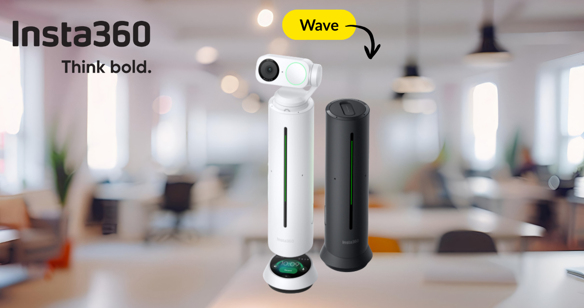 🎙️ Insta360 Wave — la nouvelle référence audio pour vos réunions et visioconférences !