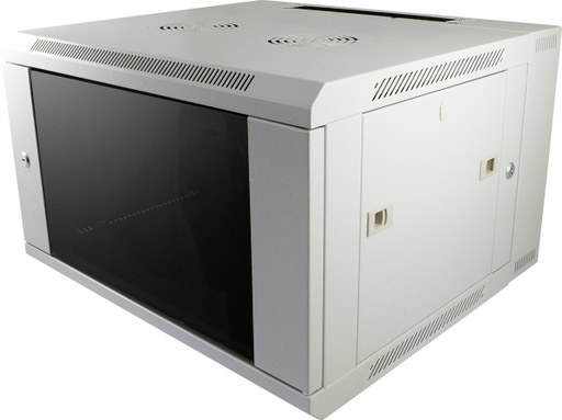[ALL-SMB6618GRAU] ALLNET 19Wandgehäuse, 18HE, 2-teilig, T600mm, Lichtgrau, SMB-Serie,