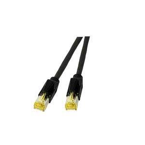 [K8560SW.5] Patchkabel RJ45, CAT6A 500Mhz,  5m, schwarz S-STP(S/FTP) ND-UC900+TM31,