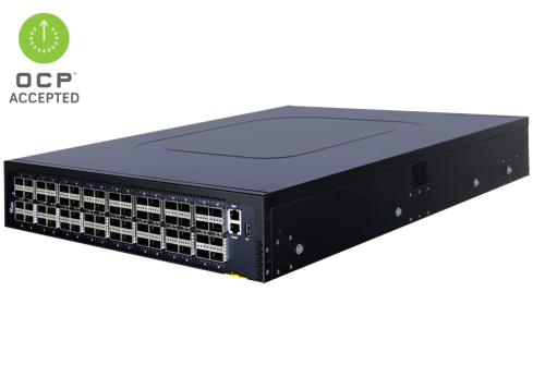 [7816-64X-O-AC-B-R] EdgeCore Switch full manged 64 Port  • 64 x 100G QSFP28 • 19 2 HE • Datacenter Switch • Back-to-front • DCS500 • 7816-64X-O-AC-F-R