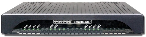 [SN4131/2ETH4BIS8VHP/EUI] Patton SmartNode 4131, VoIP Gateway, 4 BRI TE/NT, HPC, 2x Gig Ethernet